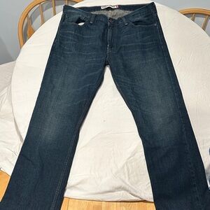 Levi’s 514 Bootcut Jeans Men W34 L32 – Dark Blue Wash, EUC